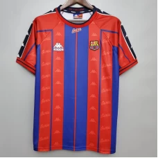 FC Barcelona Home Retro Soccer Jersey 1997-1998