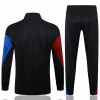 FC Barcelona Black Training Presentation Soccer Tracksuit 2024-25