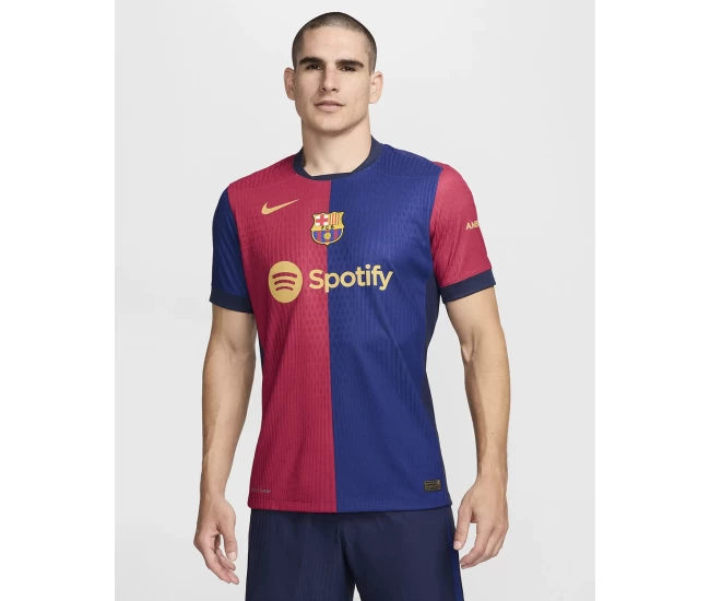 FC Barcelona Mens Home Authentic Soccer Jersey 2024