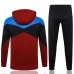 FC Barcelona Red Hooded Presentation Soccer Tracksuit 2024-25