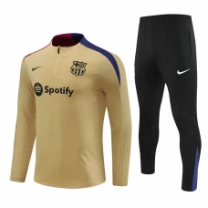 FC Barcelona Gold Training Technical Soccer Tracksuit 2024-25