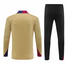 FC Barcelona Gold Training Technical Soccer Tracksuit 2024-25