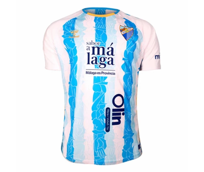 Málaga CF Mens Home Soccer Jersey 2024-25