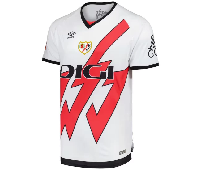 Rayo Vallecano Mens Home Soccer Jersey 2024-25