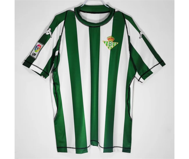 Real Betis Home Retro Soccer Jersey 2003-2004