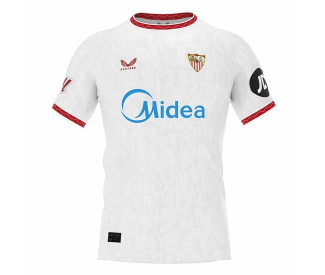 Sevilla FC Mens Home Soccer Jersey 2024-25