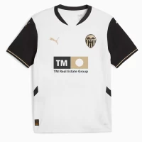 Valencia CF Mens Home Soccer Jersey 2024-25