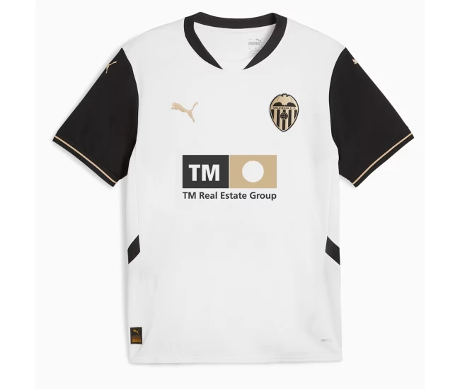 Valencia CF Mens Home Soccer Jersey 2024-25