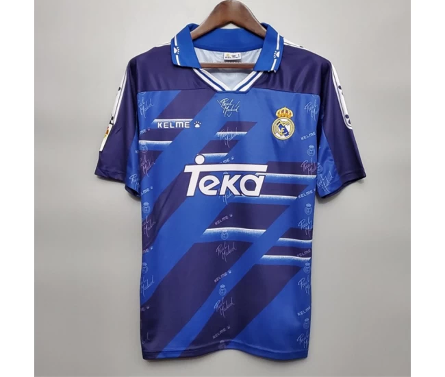 Real Madrid Away Retro Soccer Jersey 1994-1996