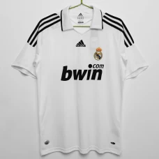 Real Madrid Home Retro Soccer Jersey 2008-2009