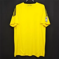 Real Madrid Goalkeeper Retro Soccer Jersey Yellow 2011-2012 