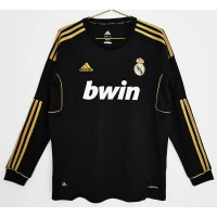 Real Madrid Long Sleeve Away Retro Soccer Jersey 2011-2012