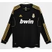 Real Madrid Long Sleeve Away Retro Soccer Jersey 2011-2012