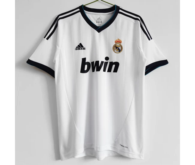 Real Madrid Home Retro Soccer Jersey 2012-2013