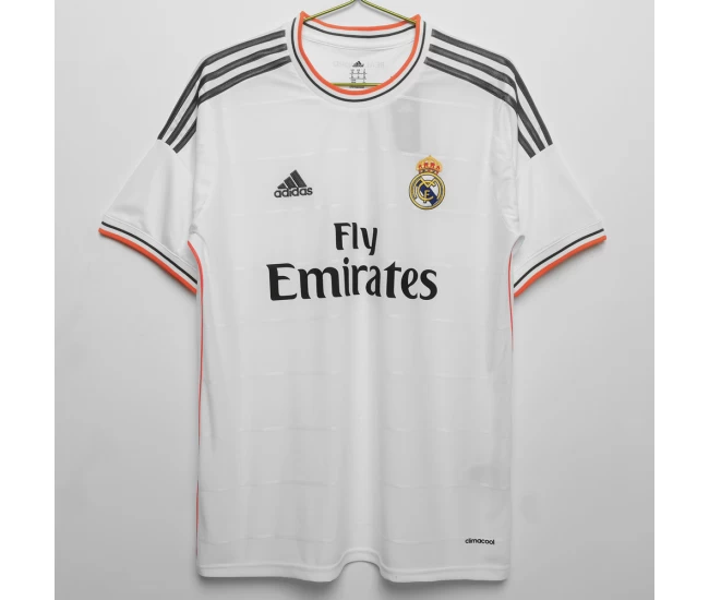 Real Madrid Home Retro Soccer Jersey 2013-2014