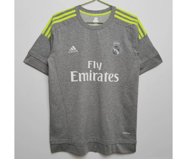 Real Madrid Away Retro Soccer Jersey 2015-2016