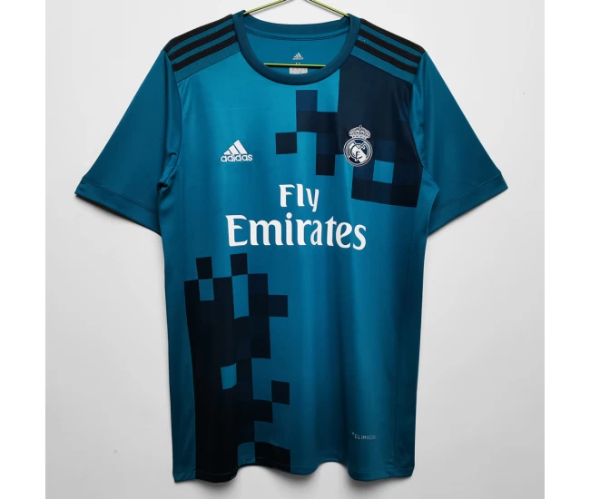 Real Madrid Third Retro Soccer Jersey 2017-2018