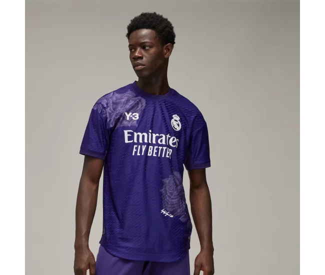 Real Madrid Men's Dark Purple Fourth Authentic Jersey 2023