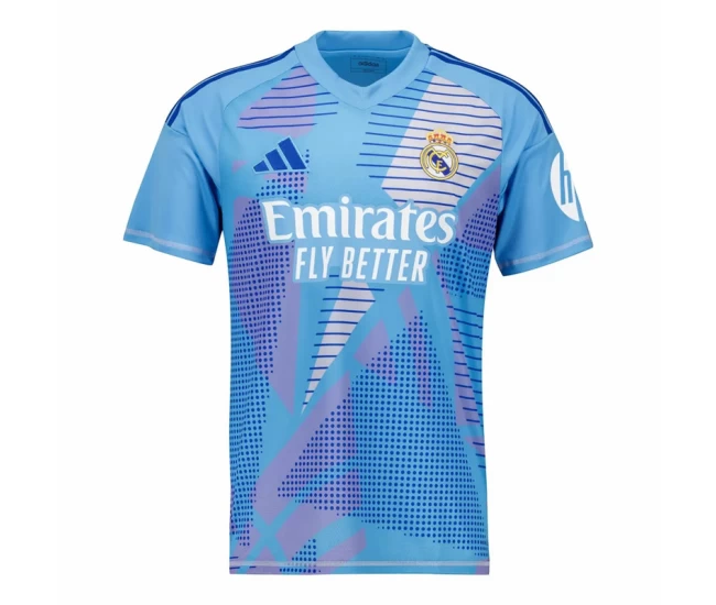 Real Madrid Mens Goalkeeper Soccer Jersey 2024