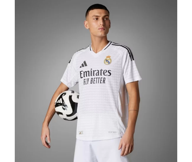 Real Madrid Mens Home Authentic Soccer Jersey 2024