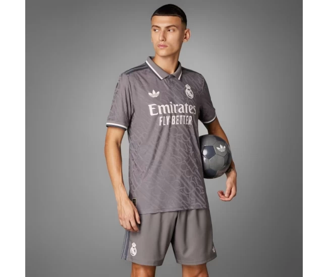 Real Madrid Mens Third Authentic Soccer Jersey 2024-25