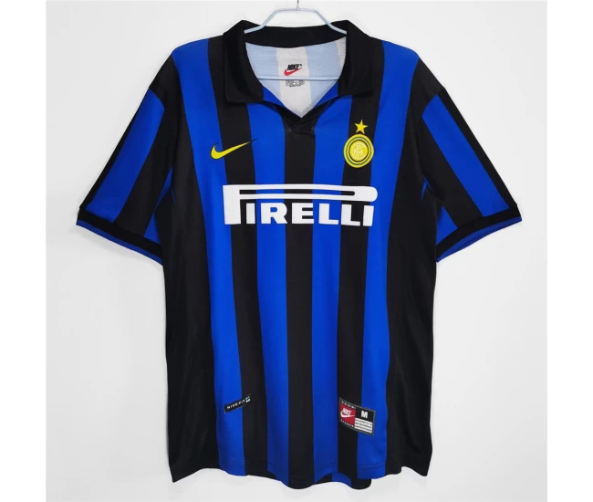 Inter Milan Home Retro Soccer Jersey 1998-1999