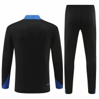 Inter Milano Black Training Technical Soccer Tracksuit 2024-25