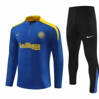 Inter Milano Blue Training Technical Soccer Tracksuit 2024-25