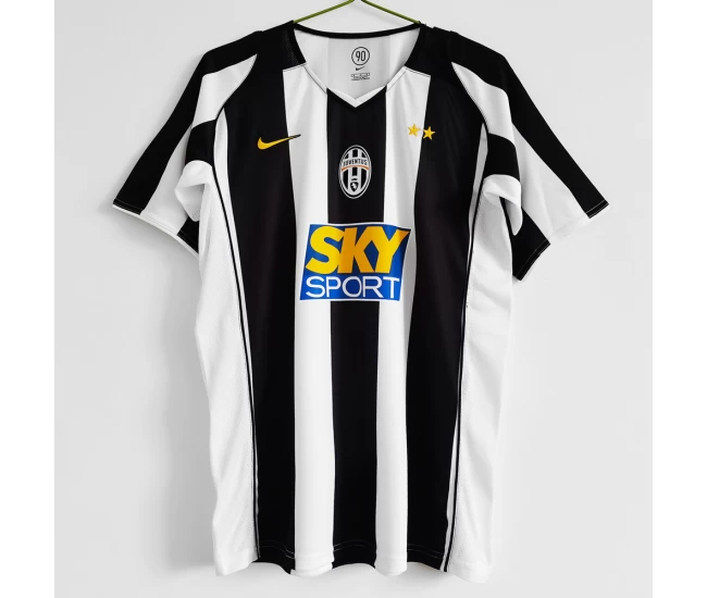 Juventus Home Retro Soccer Jersey 2004-2005