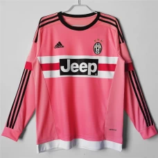 Juventus Long Sleeve Away Retro Soccer Jersey 2015-2016