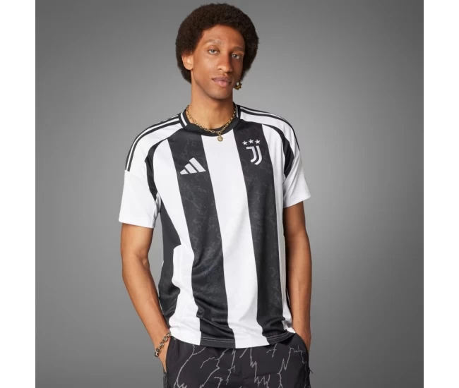 Juventus Mens Home Authentic Soccer Jersey 2024-25