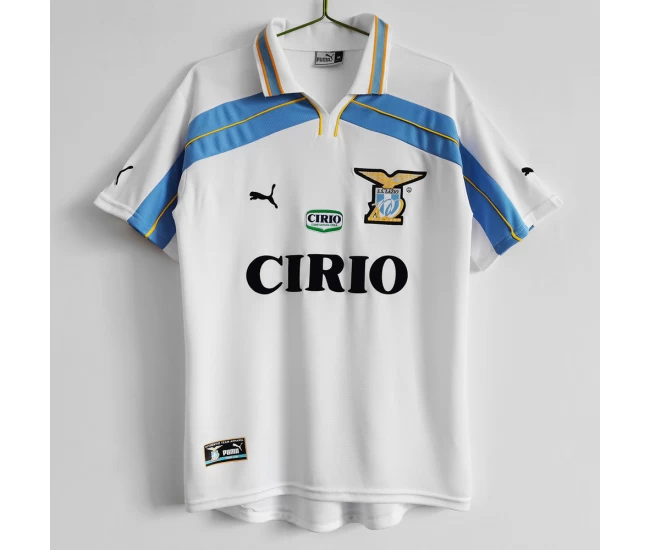 SS Lazio Centenary Retro Soccer Jersey 1999-2000