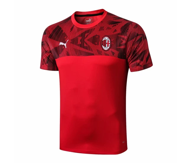 AC Milan Red Training Soccer Jersey 2019/20