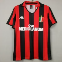 AC Milan Home Retro Soccer Jersey 1988-1990