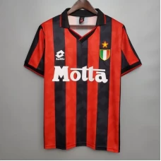 AC Milan Home Retro Soccer Jersey 1993-1994