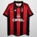 AC Milan Home Retro Soccer Jersey 1998-1999