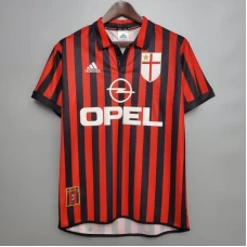 AC Milan Home Retro Soccer Jersey 1999-2000