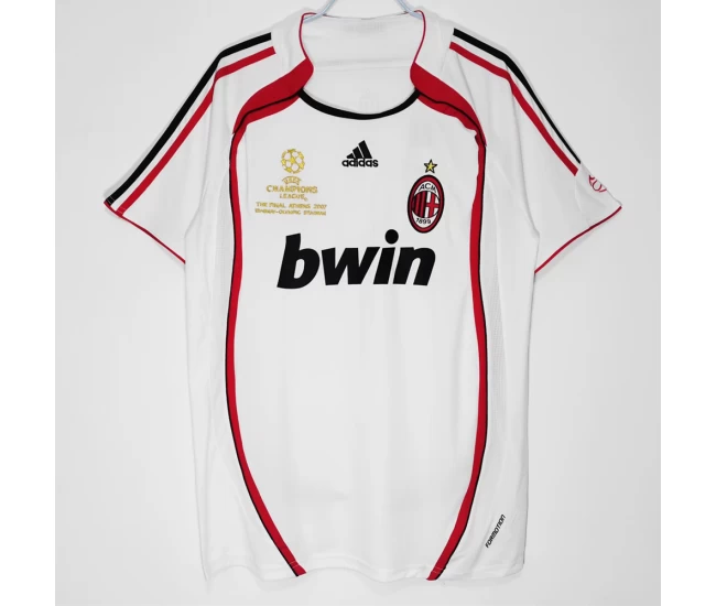 AC Milan Away Retro Soccer Jersey 2006-2007