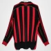 AC Milan Long Sleeve Home Retro Soccer Jersey 2006-2007