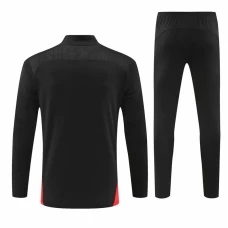 AC Milan Black Training Technical Soccer Tracksuit 2024-25