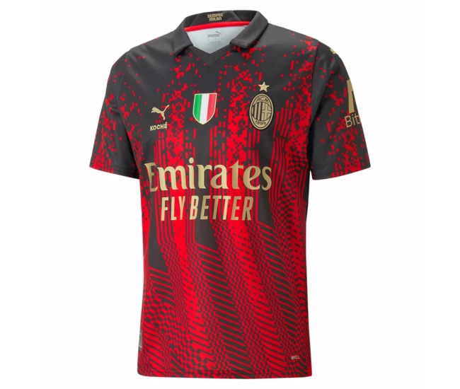 AC Milan Mens Fourth Soccer Jersey 2023