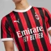 AC Milan Mens Home Authentic Soccer Jersey 2024-25