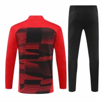 AC Milan Red Training Technical Soccer Tracksuit 2024-25