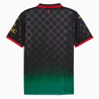 AC Milan x OFF-WHITE Mens Black-Power Green Soccer Jersey 2024-25