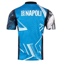 SSC Napoli Mens Pre Match Soccer Jersey 2024-25