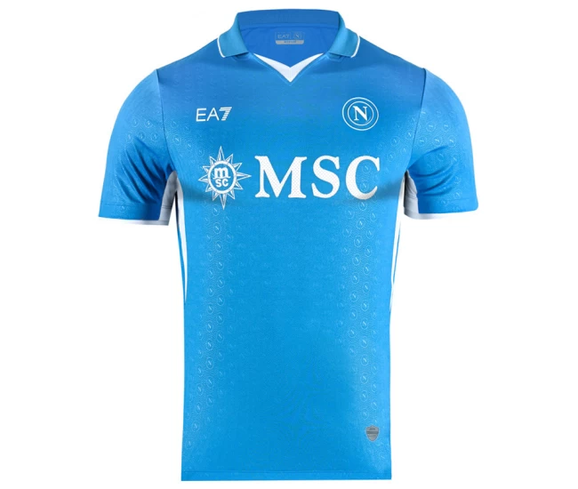 SSC Napoli Mens Home Soccer Jersey 2024-25