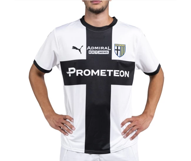 Parma Calcio 1913 Mens Home Soccer Jersey 2024