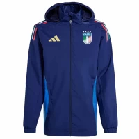 Italy Mens Training Rain Soccer Jacket 2024