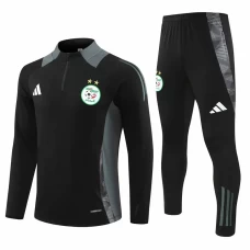 Algeria National Team Black Training Technical Soccer Tracksuit 2024