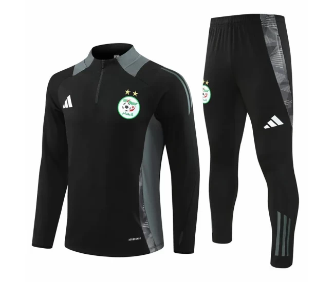 Algeria National Team Black Training Technical Soccer Tracksuit 2024